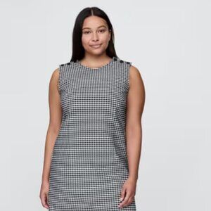 NWT Gap x Doen Gingham Mini Dress, size 14